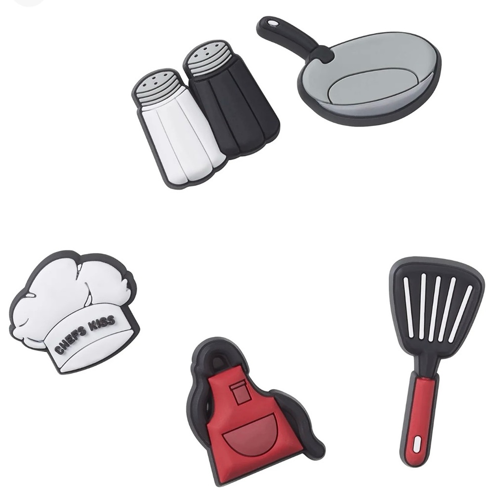 Chef 5 Pack Croc Jibbitz
